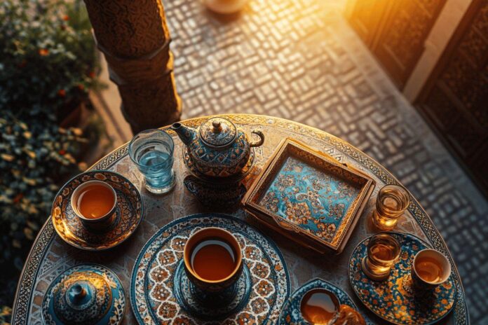 les-arts-de-la-table-marocains-ceramiques-plateaux-et-verres-a-the